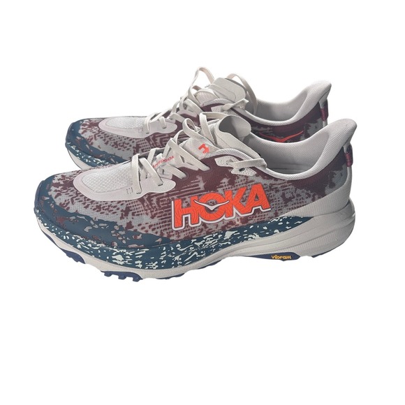 Hoka One One Speedgoat 6 Putty Blue Twilight Trail 1147791-PTYB Shoe SIze 12D - Picture 3 of 12